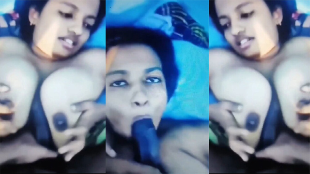Mallu Aunty Boobsjob & Blowjob Fucking MMS Clip Viral