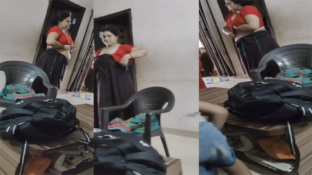 Hot Teacher Milf Capturing Whole Changing For Her Student