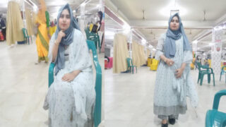 Innocent Looking Hijabi Babe – Asshole Showing