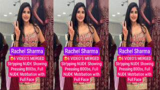 Rachel Sharma Paid App Stripping – Nude Showing Pressing Boobs Viral Porn