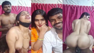 Model Garima Couple Sex Doggy Style Harder Fuck